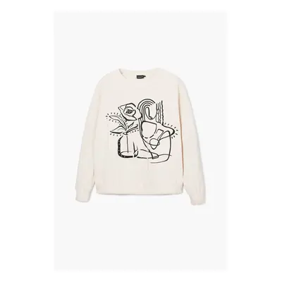 Sweatshirt woman Desigual Patch