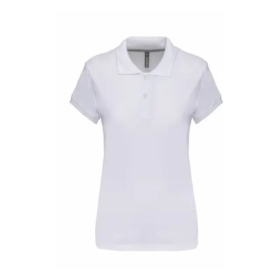 Women's Polo shirt Kariban blanc