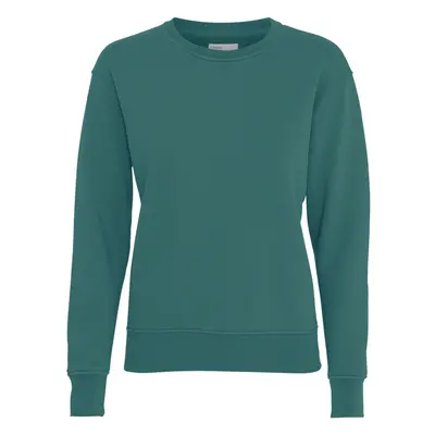 Women's round neck sweater Colorful Standard Classic Organic ocean green