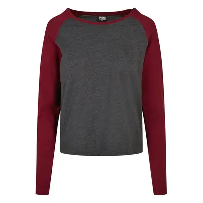 Women's long sleeve T-shirt Urban Classics contrast raglan