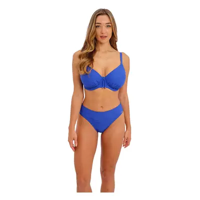 Women's mid-rise swimsuit bottom Fantasie Beach Waves Ultramarine