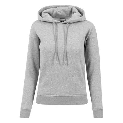 Women's hooded sweatshirt Urban Classic basic côtelés