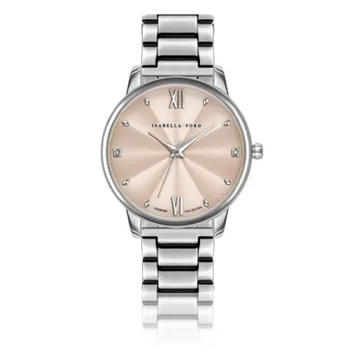 Silver watch woman Isabella Ford Skylar