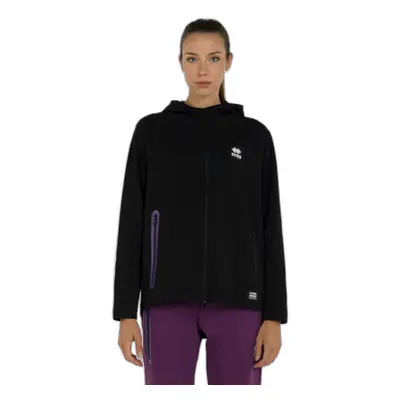 Women's zip-up hoodie Errea Black Box