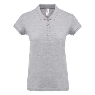 Short-sleeve women's polo Kariban Piqué