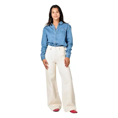 Women's high-waisted wide-leg jeans F.A.M. Paris Fleure