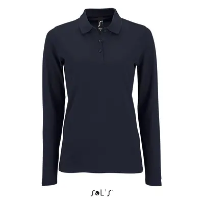 Women's polo shirt Sol's Perfect Lsl