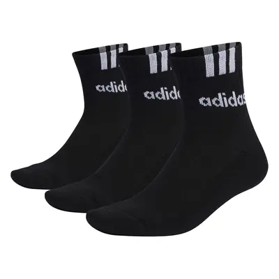 Linear half-socks adidas 3-Stripes (x3)