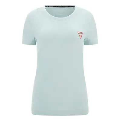 T-shirt round neck woman Guess Mini Triangle