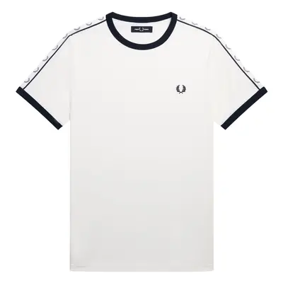 Contrast trim T-shirt with band Fred Perry