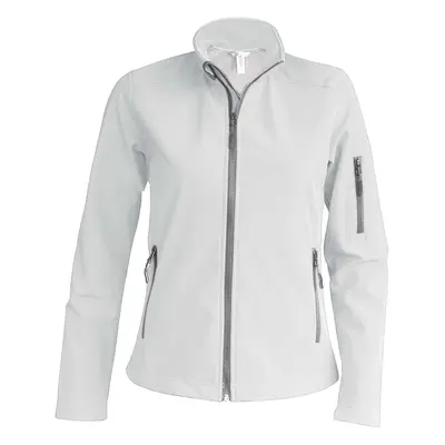 Women's jacket Kariban Softshell blanche