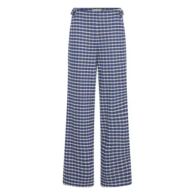 Women's wide-leg Trousers Ichi Kate Checlé