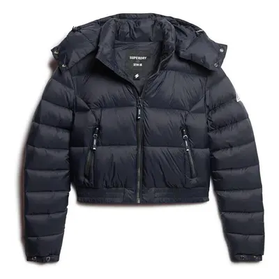 Women's short hooded down jacket Superdry Fuji