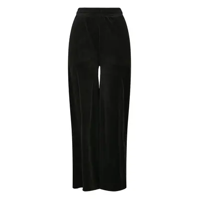 Women's trousers Urban Classics high waist straight velvet