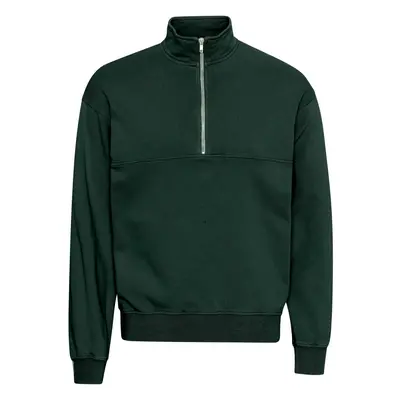 Sweatshirt 1/4 zip Colorful Standard Organic hunter green