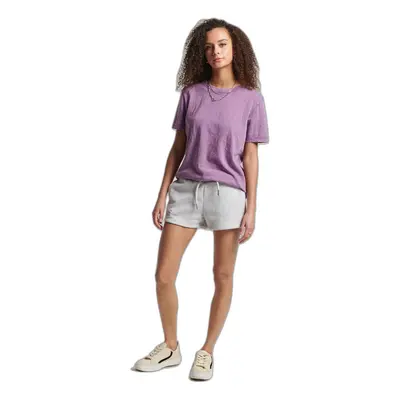 Organic cotton and jersey shorts for women Superdry Vintage Logo