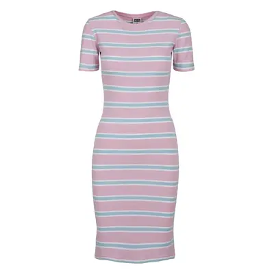 Women's dress Urban Classics stretch stripe