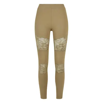 Legging woman Urban Classics Laces Inset