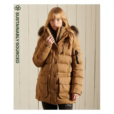 Women's parka Superdry Expedition en microfibre