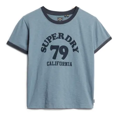 Women's contrasting T-shirt Superdry Athletic Essentials Beach