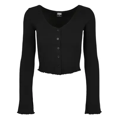 Women's cardigan Urban Classics cropped rib (GT)