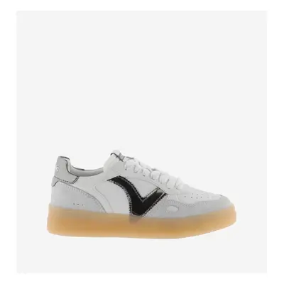 Leather and metal women's sneakers Victoria