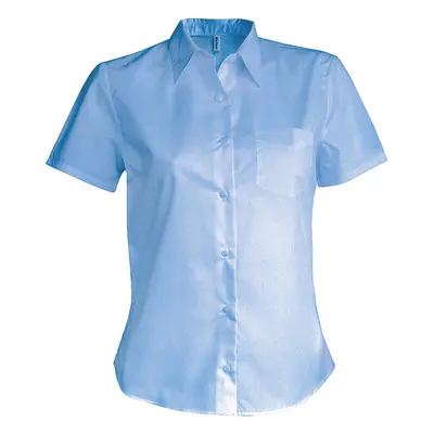 Shirt woman short sleeves Kariban Popeline