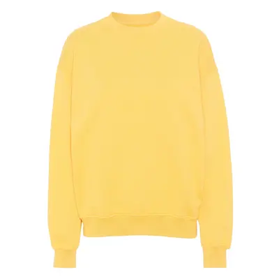 Sweatshirt Crewneck Colorful Standard Organic oversized lemon yellow