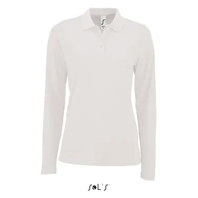 Women's polo shirt Sol's Perfect Lsl