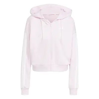 Women's zip-up hoodie adidas Essentials 3-Stripes