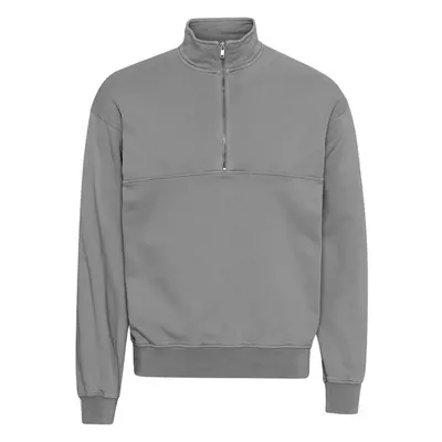 Sweatshirt 1/4 zip Colorful Standard Organic storm grey