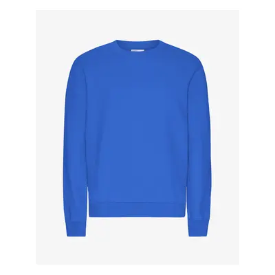 Round neck sweater Colorful Standard Classic Sapphire Blue