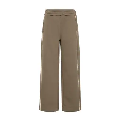 Women's wide-leg Trousers TheJoggConcept Sage Piping