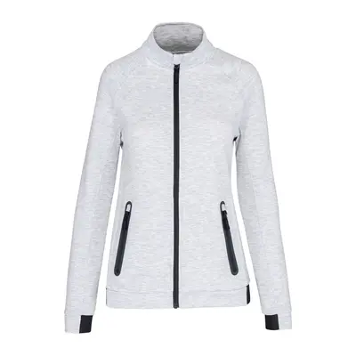 Proact Zip Up High Collar Womens Sweatshirt