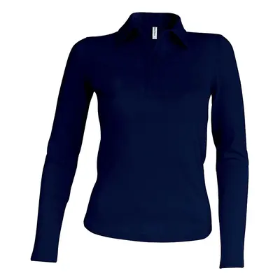 Women's long sleeve polo shirt Kariban