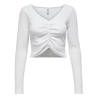 Women's long sleeve v-neck crop top Only onlkenya life