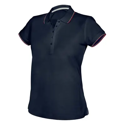 Women's Polo shirt short sleeve Kariban 5 boutons