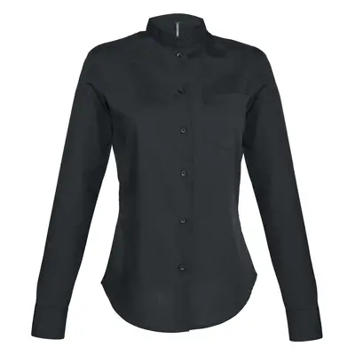 Women's Mao collar shirt Kariban