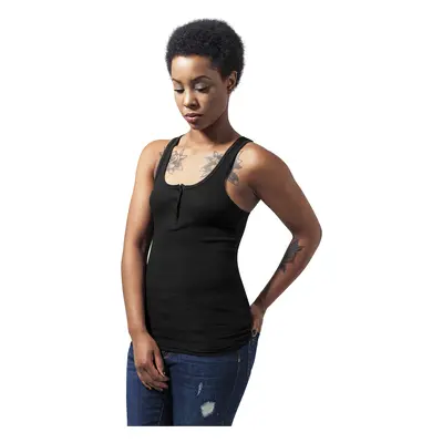 Large size button-down tank top for women Urban Classics