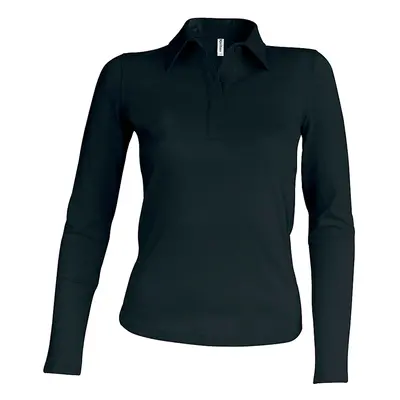 Women's long-sleeve polo Kariban