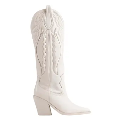 Leather boots woman Bronx New-Kole Western