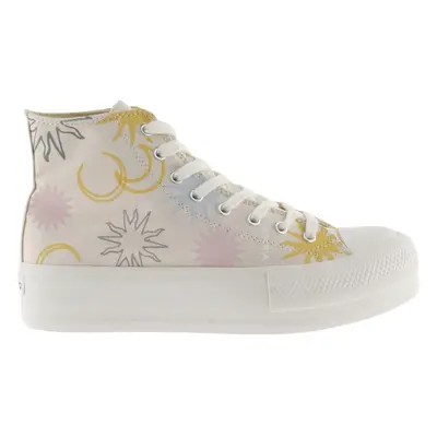 Women's sun print high-top sneakers Victoria Doble