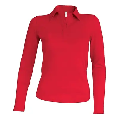 Women's long-sleeve polo Kariban