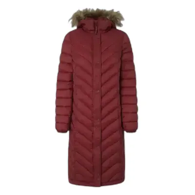 Women's long hooded down jacket Pepe Jeans Babs