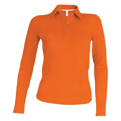 Women's long-sleeve polo Kariban