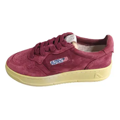 Women's Trainers Autry Medalist SS04 Leather burgundy/beige