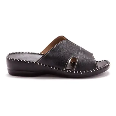 Women's leather Mules Pédiconfort