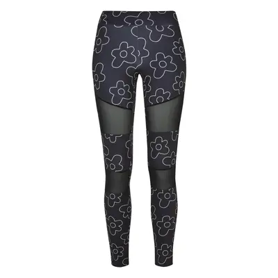 Legging woman Urban Classics Tech Mesh AOP