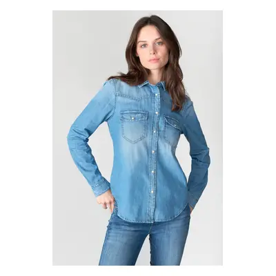 Women's denim shirt Le Temps des cerises Juanita