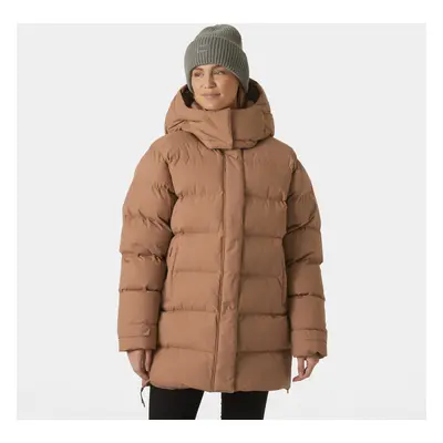 Women's long hooded down jacket Helly Hansen Aspire